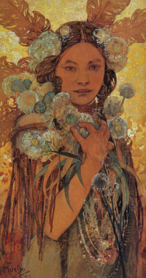 deskgirl:  by Alphonse Mucha 