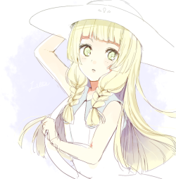 lilliepokemonsunandmoon:  Lillie in Pokemon Sun and Moon ❤️