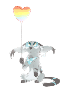 finchwingart: Happy Pride month everyone ;u;