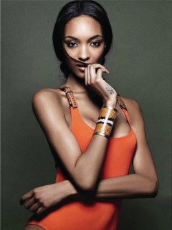 daygirlscom:  Jourdan Dunn by Quentin de Briey for Vogue Spain