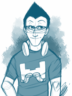 onewshiba:  Haven’t drawn anything in a bit so have a Markiplier