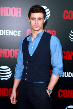 westwallys:Max Irons attends the première of ‘Condor’ at