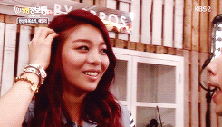 my-soshistar:  Ailee cries when surprised by fans. 