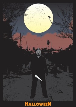 glenstoneartwork:Michael Myers HALLOWEEN Illustration I put together…