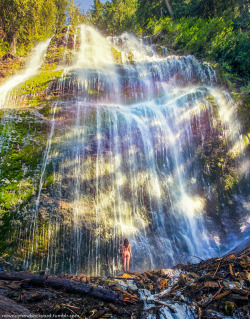 newdaynewbackyard:  Bridal Veil Falls, British Columbia. August