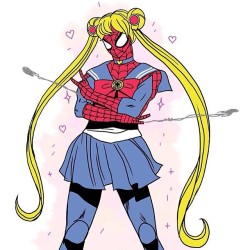 #spiderman #sailormoon