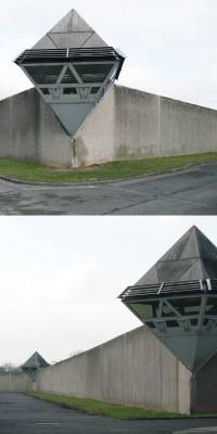 spatialforces:  Scary Architecture: Watchtower (Prison of Cologne)