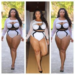 planetofthickbeautifulwomen:  Full Figured Models Candice Kelly(Top) rocking