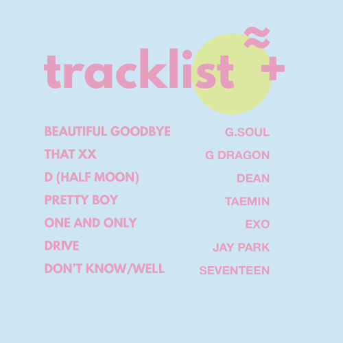 seiihuns:  beautiful goodbye, a playlist.(songs i like that fits jongin or songs he should cover)