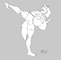 vantarts:    Sketch com for Dynamic poses are HARD x3x; anyways