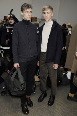 damplaundry:  Marc Schulze and Dominik Sadoch at Margaret Howell