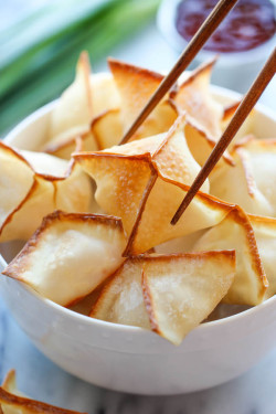 g0ldd1gg3rxxx:  do-not-touch-my-food:  Baked Cream Cheese Wontons