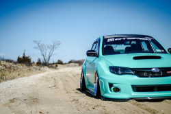 phokingrice:  Ian Galvez Mint Green STi by Ian C Galvez Photography on