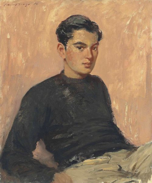 antonio-m:  ‘Portrait of Jeremy Spencer’, by Edward Seago