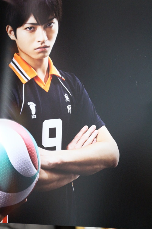 koutarouhs:    Haikyuu Stage Play Pamphlet Karasuno members pt I (no scanning, not willing to spoil this treasure)  