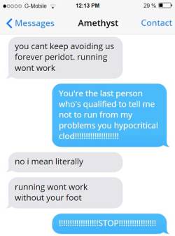 textsbetweengems:  Working up Peridot via text is the most fun