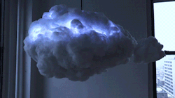 fencehopping:  Thunderstorm cloud lamp 