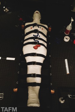 theatticformen:  Duct tape bondage.   Australian Slave Slut joining