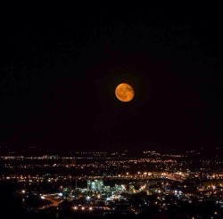 ditavonstripteese:  Lunar Eclipse on Oahu, Hawaii. PC: my older