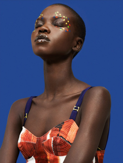 aetsogard:  Nykhor Paul for Elle Mexico May 2014  