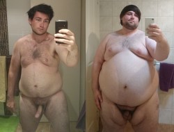 foopyfoopz:  Evolution from Cub to Super Chub in 3 years ( 200lbs)