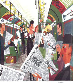 poboh:  The London Underground, Miroslav Sasek. Czech Illustrator,