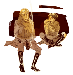 rhymewithrachel:  attack on titan fighter pilots au guys guys