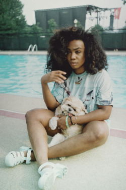 tonjethilesenphoto:  SZA. Pitchfork Festival 2014 in Chicago,