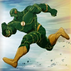 bluedogeyes:  Marvel DC Superhero Mashups by doubleleaf Flash