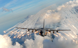 usairforce:An AC- 130U gunship from the 4th Special Operations