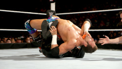 rwfan11:  Zack Ryder getting stretched out by Stardust