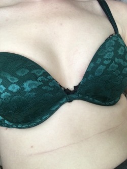 hornyfuckdoll:  That tack bra with another tight bra over top