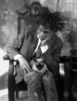 magictransistor:  James Van Der Zee. Jean Michel Basquiat. 1982.