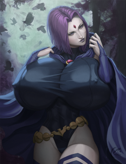 rtmfaerie: mangrowing:   RAVEN   This is my own version taking