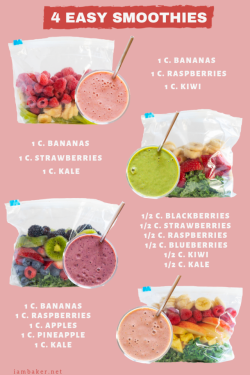 foodffs: 4 Make-Ahead Smoothie Recipes Follow for recipes Is