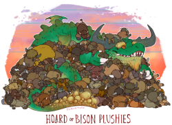 iguanamouth:  an UNUSUAL HOARD commission for swimswambison -