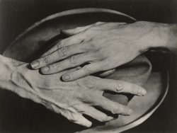antitacta:  Berenice Abbott, Hands of Jean Cocteau, 1927 