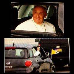 #francis #popefrancis #simple #simplelife #love #pope #minipopemobile