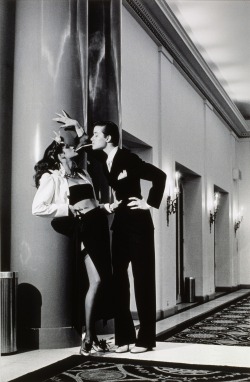 fashionpack:Gia Carangi by Helmut Newton, Vogue 1979  