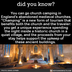 did-you-kno: You can go church camping in England’s abandoned