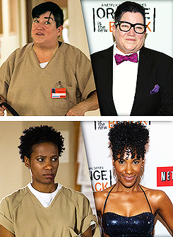 feyminism-blog:  The Cast of Orange Is the New Black Out of Costume