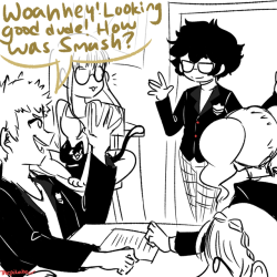 thepikabear-arts:  Joker learning some things from bayonetta
