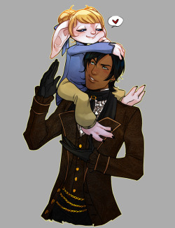misvia:Commission I got of Misvia and Julius from thisgolddolyak a