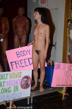 nudiarist:  Nudity Ban protest at the Center for Sex and Culture