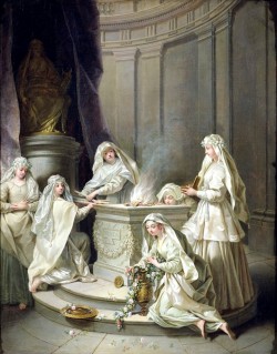 oldpaintings:  Vestal Virgins, 1727 by Jean Raoux (French, 1677–1734)