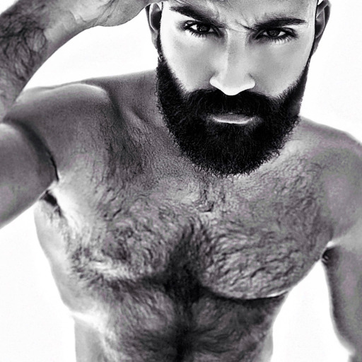 beardedfrank:Just feelin myself 🔥💦To see more 👇🏻Bearded