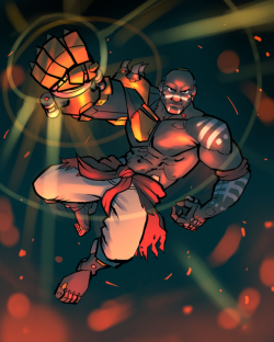 hurricane-artstuff:YOOOO WHOSE READY FOR DOOMFIST?