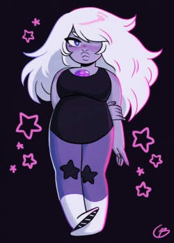 bootysan:  Amethyst……..  my cute littel short stack tsundere