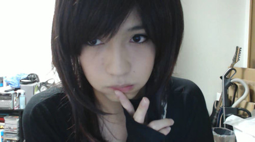 otokonoko-japanese-traps:  Hmm … the room looks a little bit messy … WTF!? Who cares! Look a this stunning crossdresser beauty … We just love Yuni (ゆに) and we know you love her too … Kawaii!! 