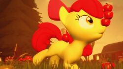 ask-spectrum:  Lookie look! i made a applebloom and it looks